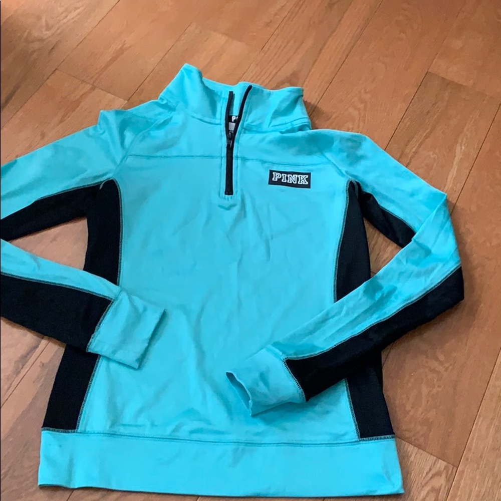 Pink Quarter Zip Activewear